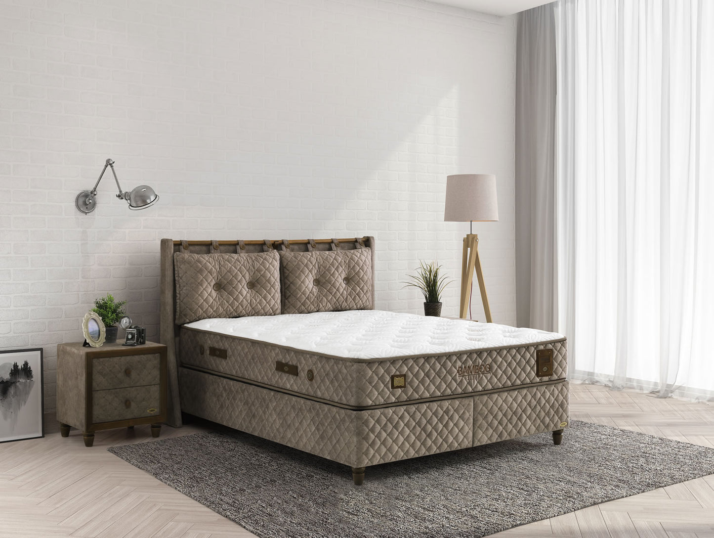 Bambi | Bamboo Sleep | Boxspringbett Set H3