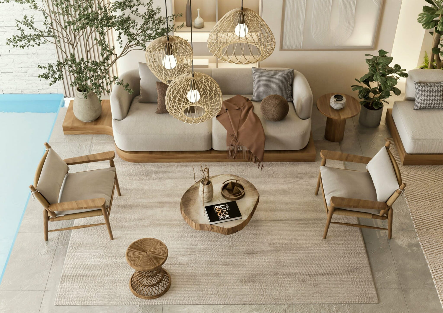 Beleben Sie Ihr Wohnzimmer mit den Trends von 2025: Sitzgruppen und Dekorationsideen