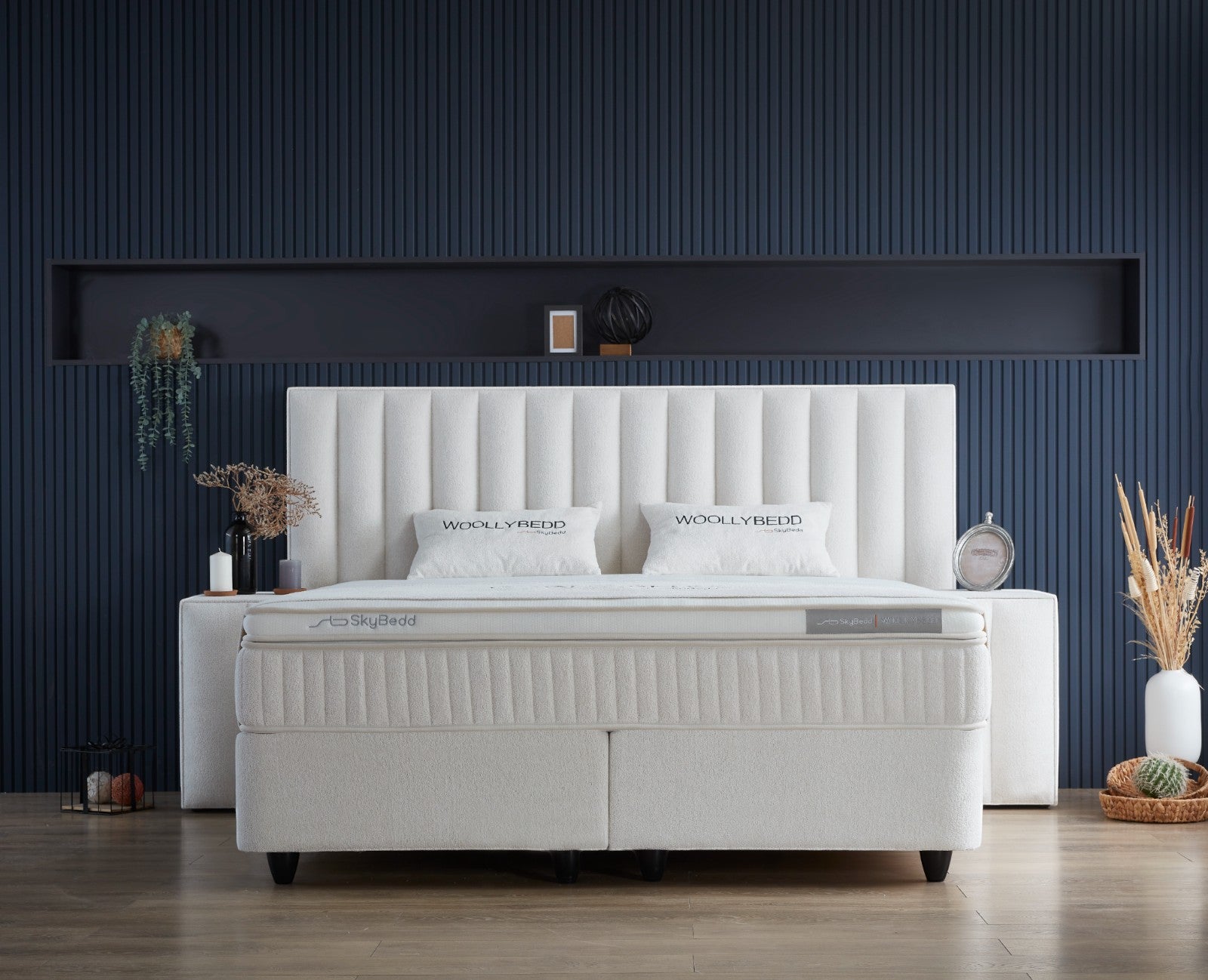 BSS WOOLLYBEDD | Boxspringbett Set