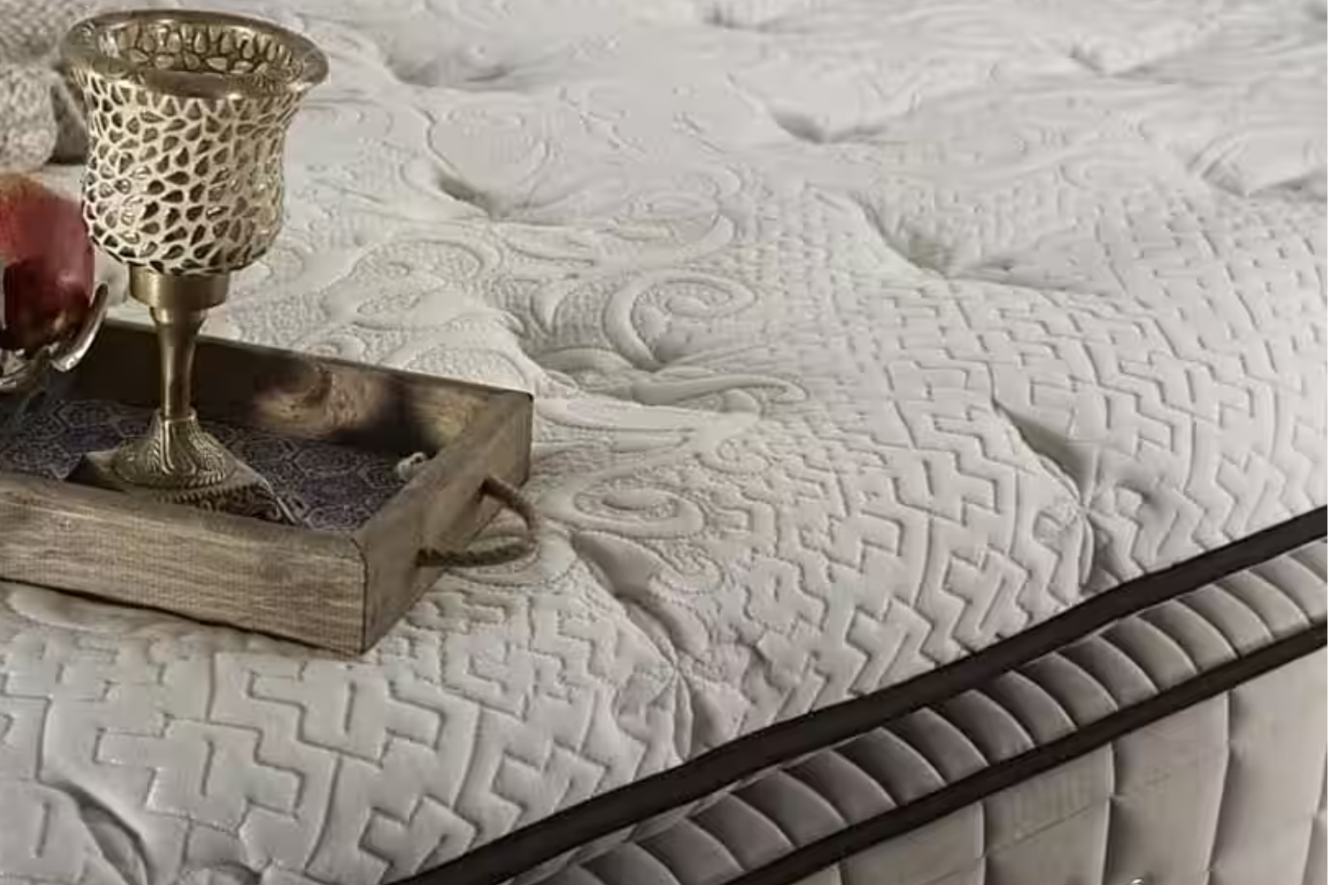 BSS WOOL TOUCH Boxspringbett Set | Matratze H2/H3 | Box und Kopfteil