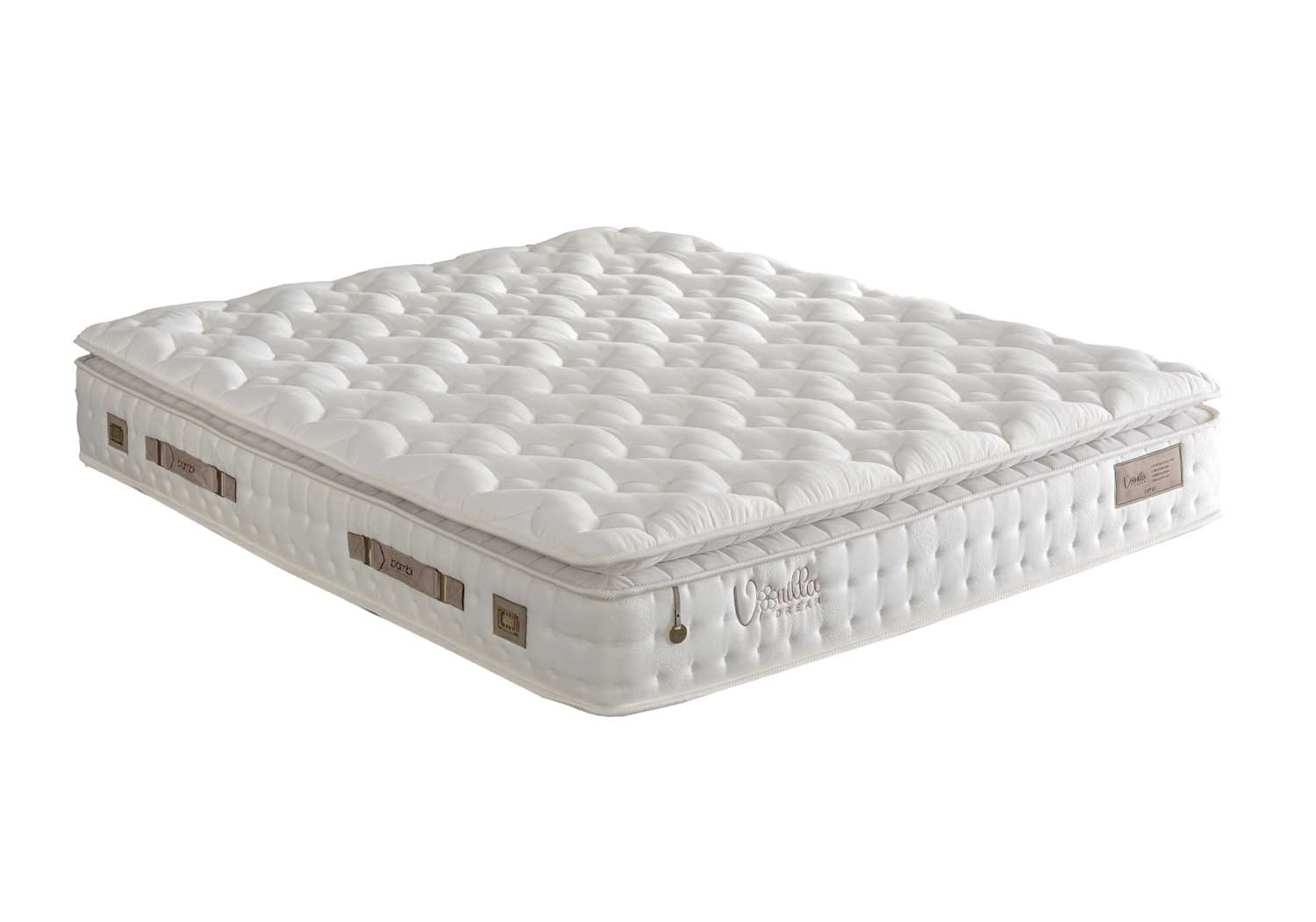 Bambi | Vanille | Boxspring bedset H3 