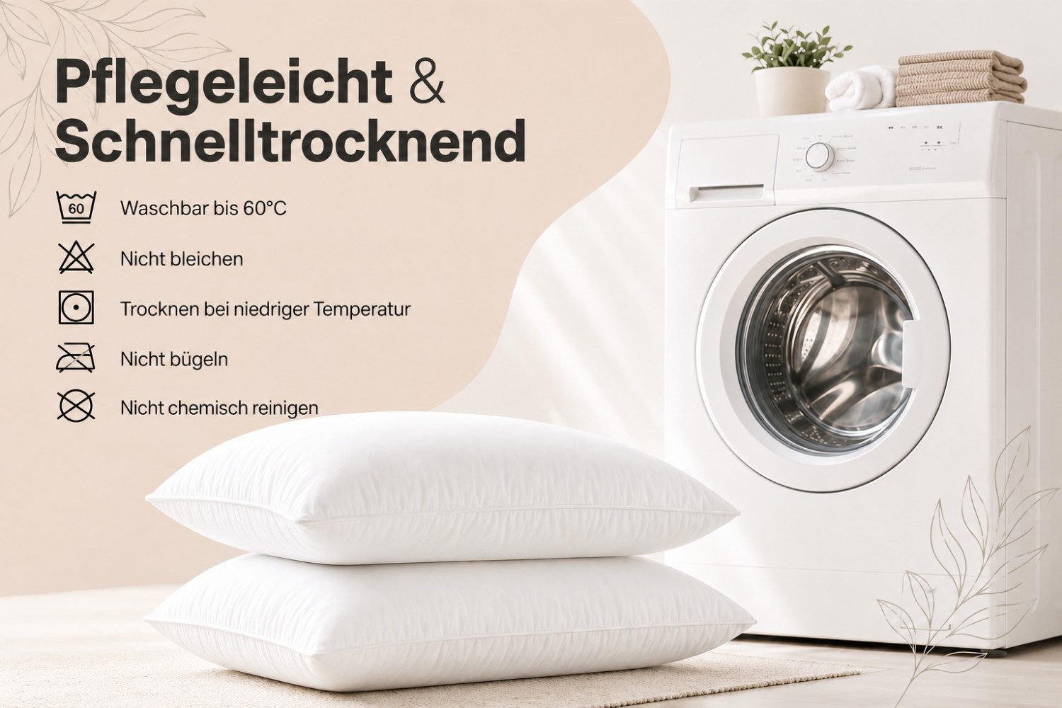 Kopfkissen | Schlafkissen | Kissen | Microfaserkissen | Seitenschläferkissen