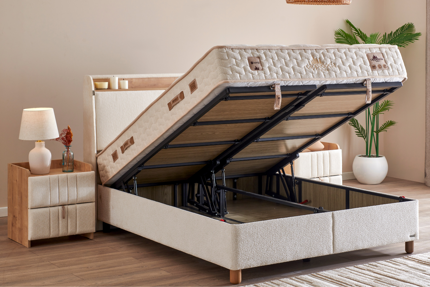 Bambi |  Cappadocia | Boxspringbett Set H3