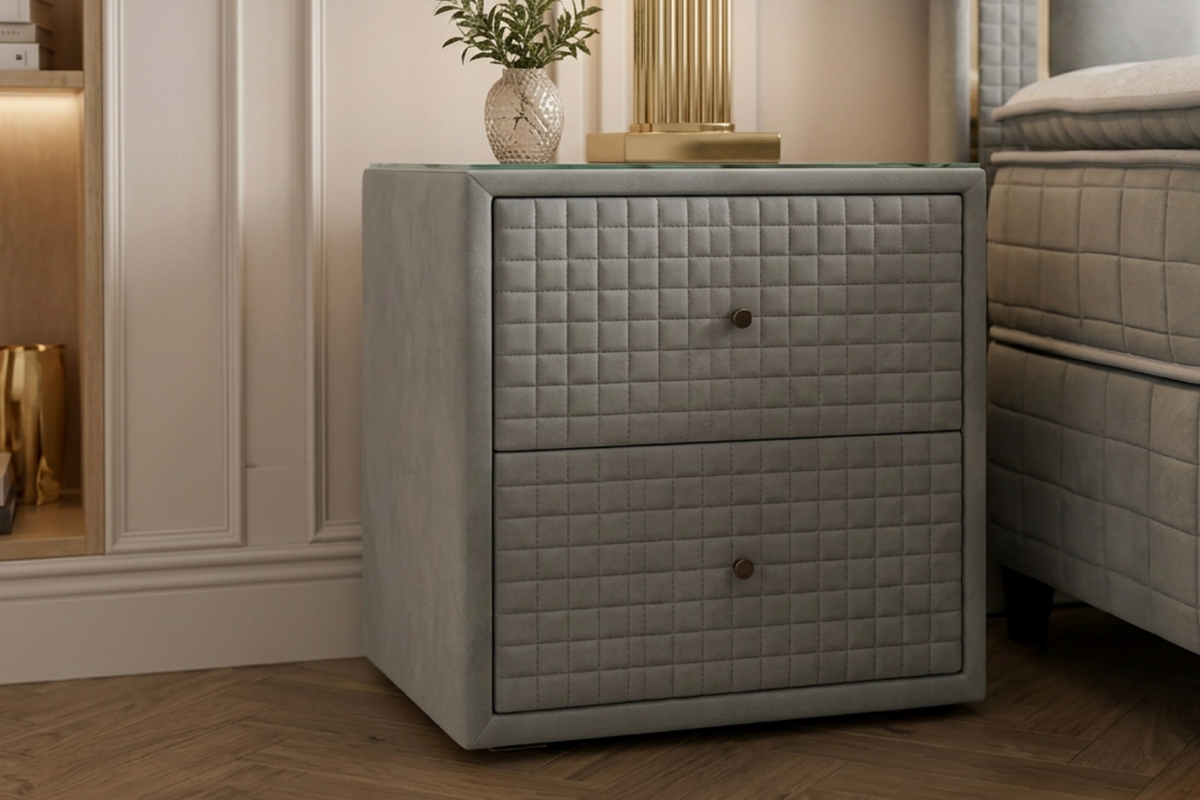 BSS WOOL TOUCH Boxspringbett Set | Matratze H2/H3 | Box und Kopfteil