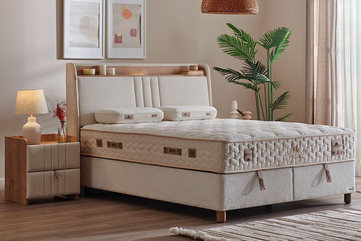 Bambi |  Cappadocia | Boxspringbett Set H3