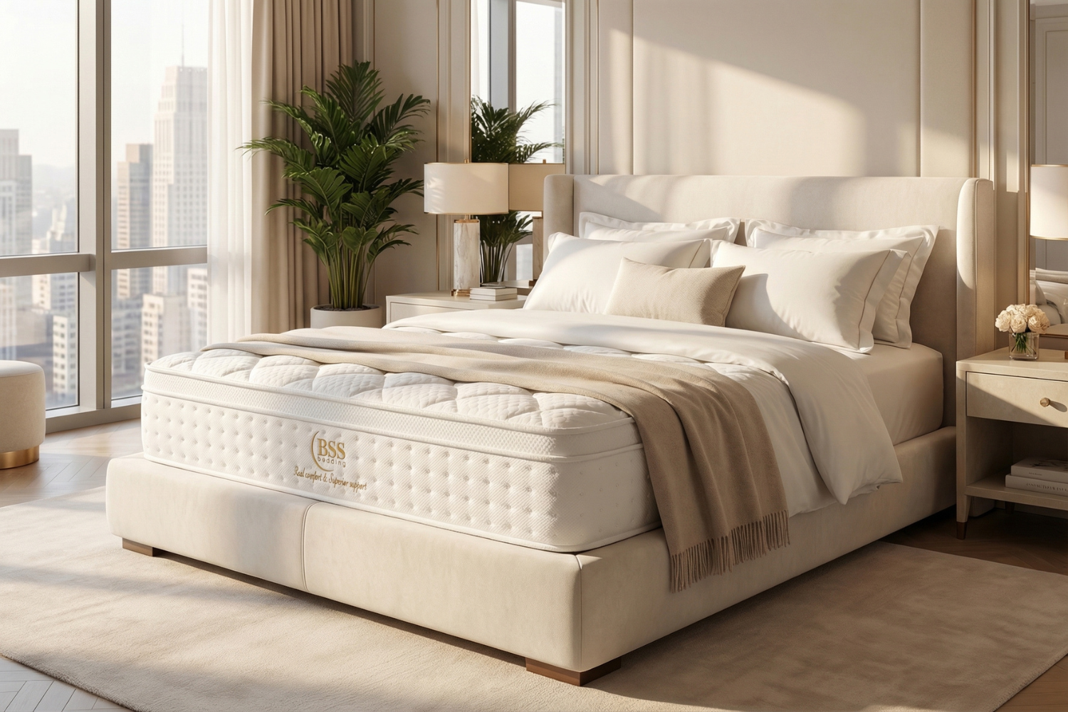 BSS BEDDING | SYDNEY ROOLPACK Matratze H3