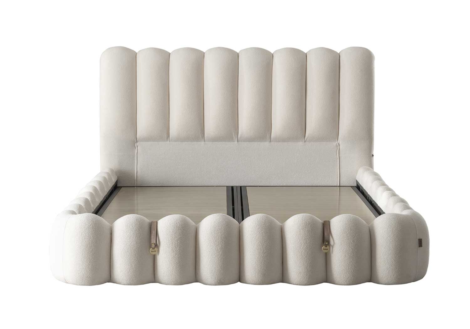 Bambi | Vanille | Boxspring bedset H3 