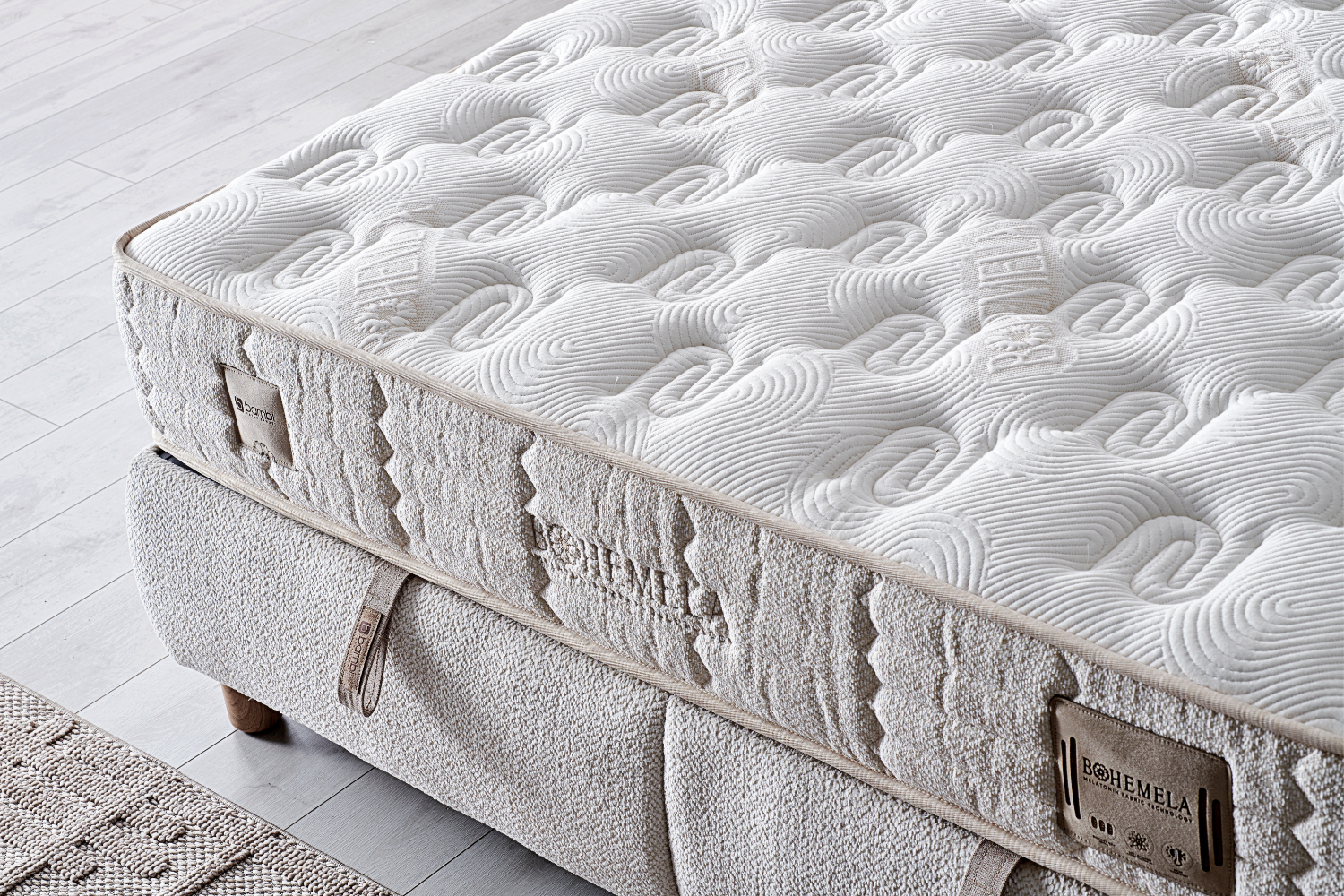 Bambi | Bohemela | Boxspringbett Set H3