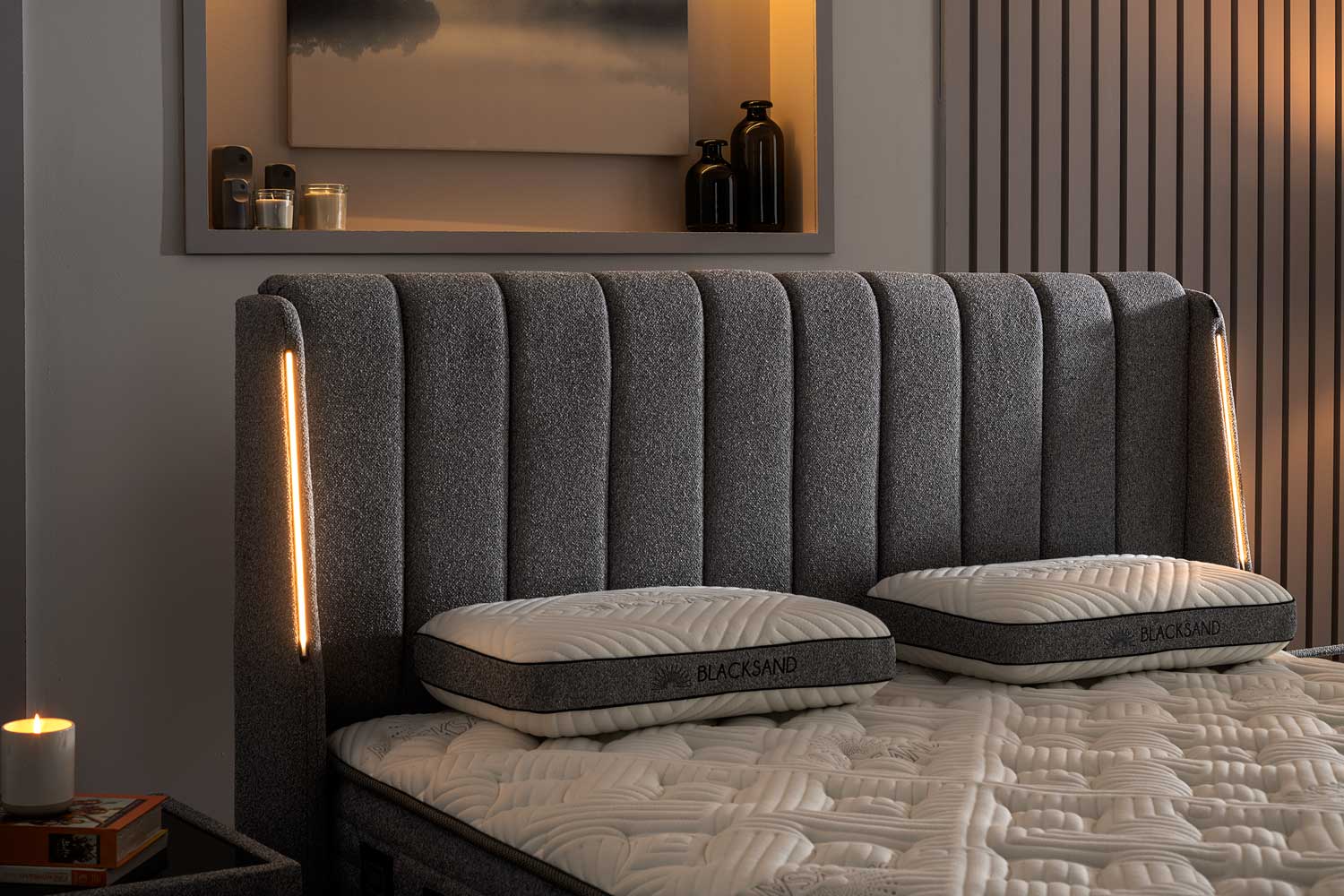 Bambi | Blacksand | Boxspringbedset H4 