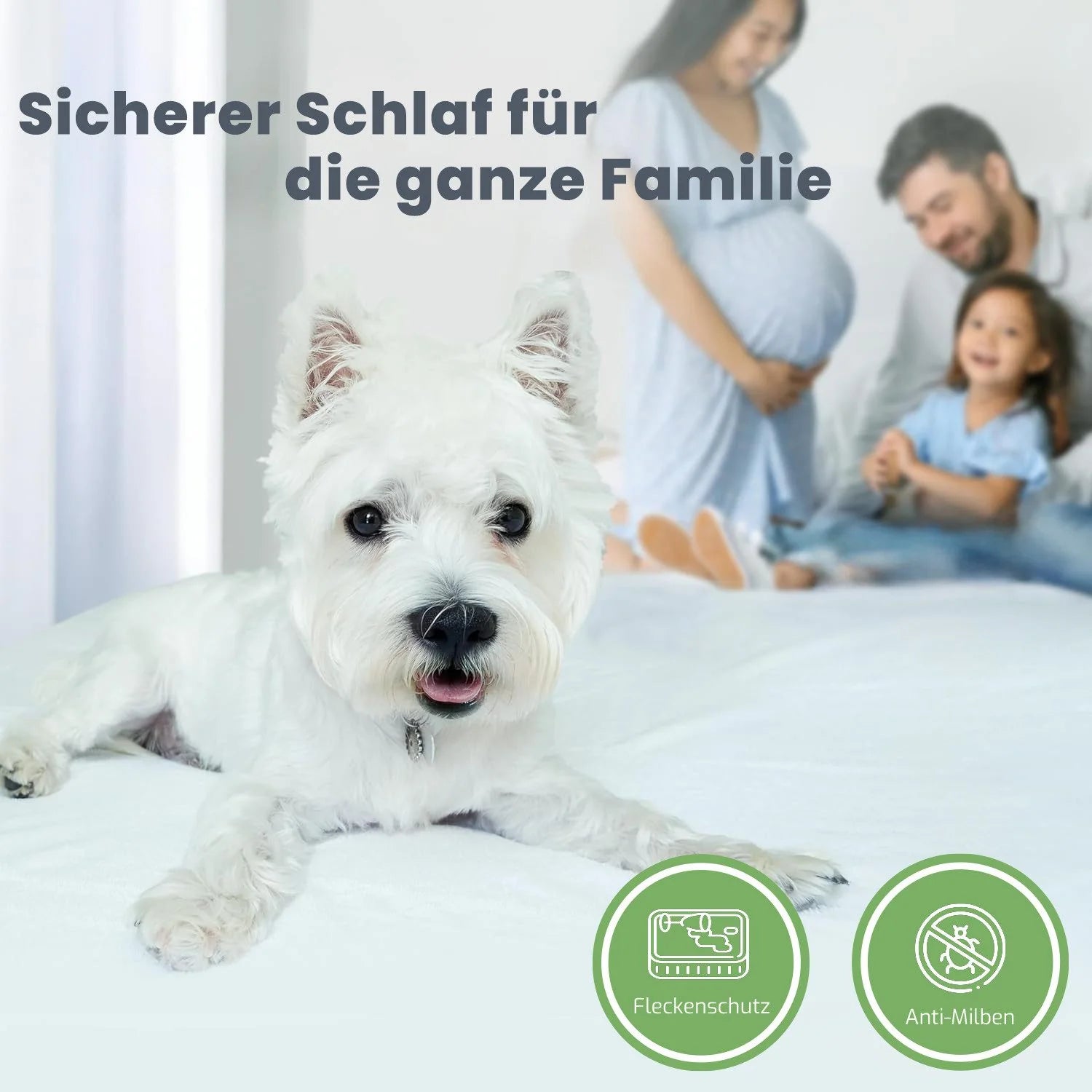 Matratzenschoner | Wasserdicht Öko-Tex & Atmungsaktiv