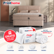 BSS LUCCEBEDD Boxspringbett Set |  Matratze H3 | Box und Kopfteil