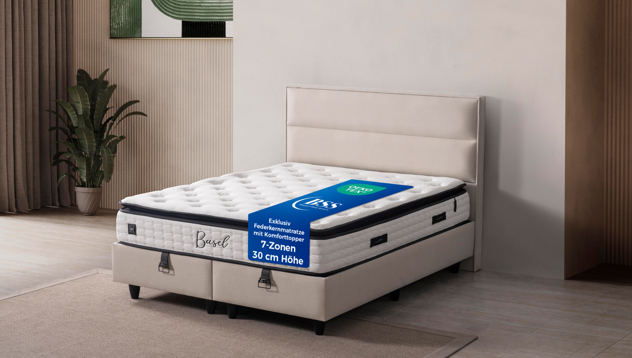 BSS BEDDING | BASEL Matratze H3