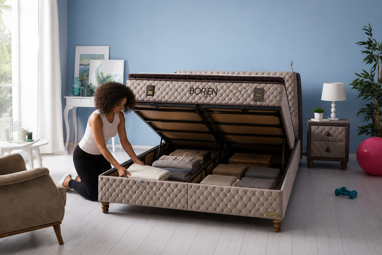 Bambi | Borjen | Boxspringbedset H3 