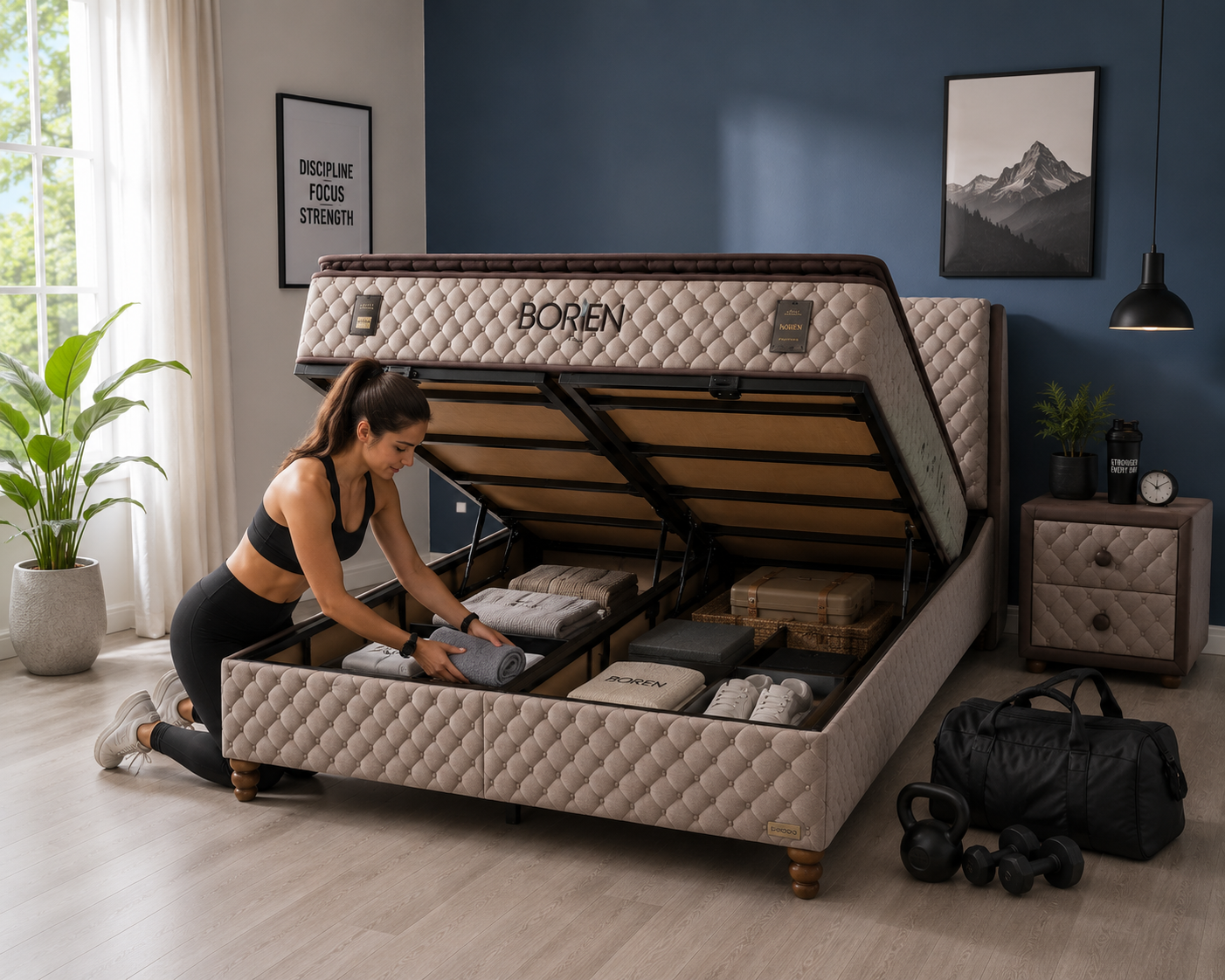 Bambi | Borjen | Boxspringbedset H3 