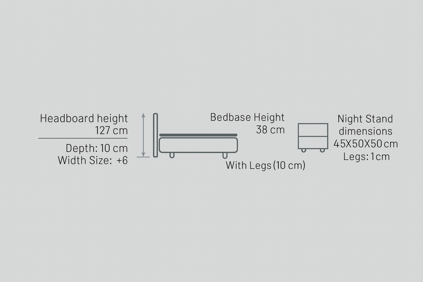 BSS BIRDYBEDD |  Boxspringbett Set