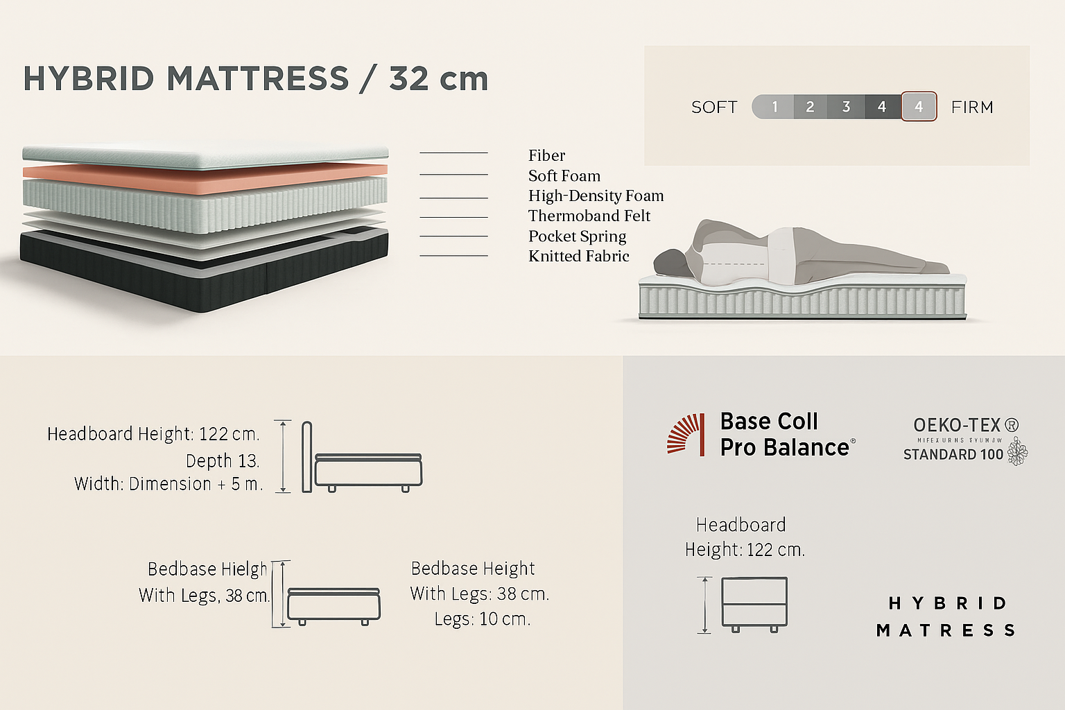 BSS SIABEDD | Boxspringbett Set