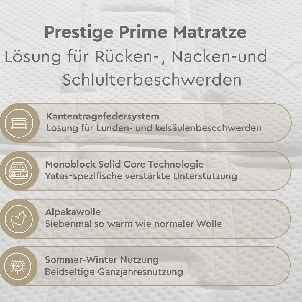 Yatas | Prestige Prime Matratze H5