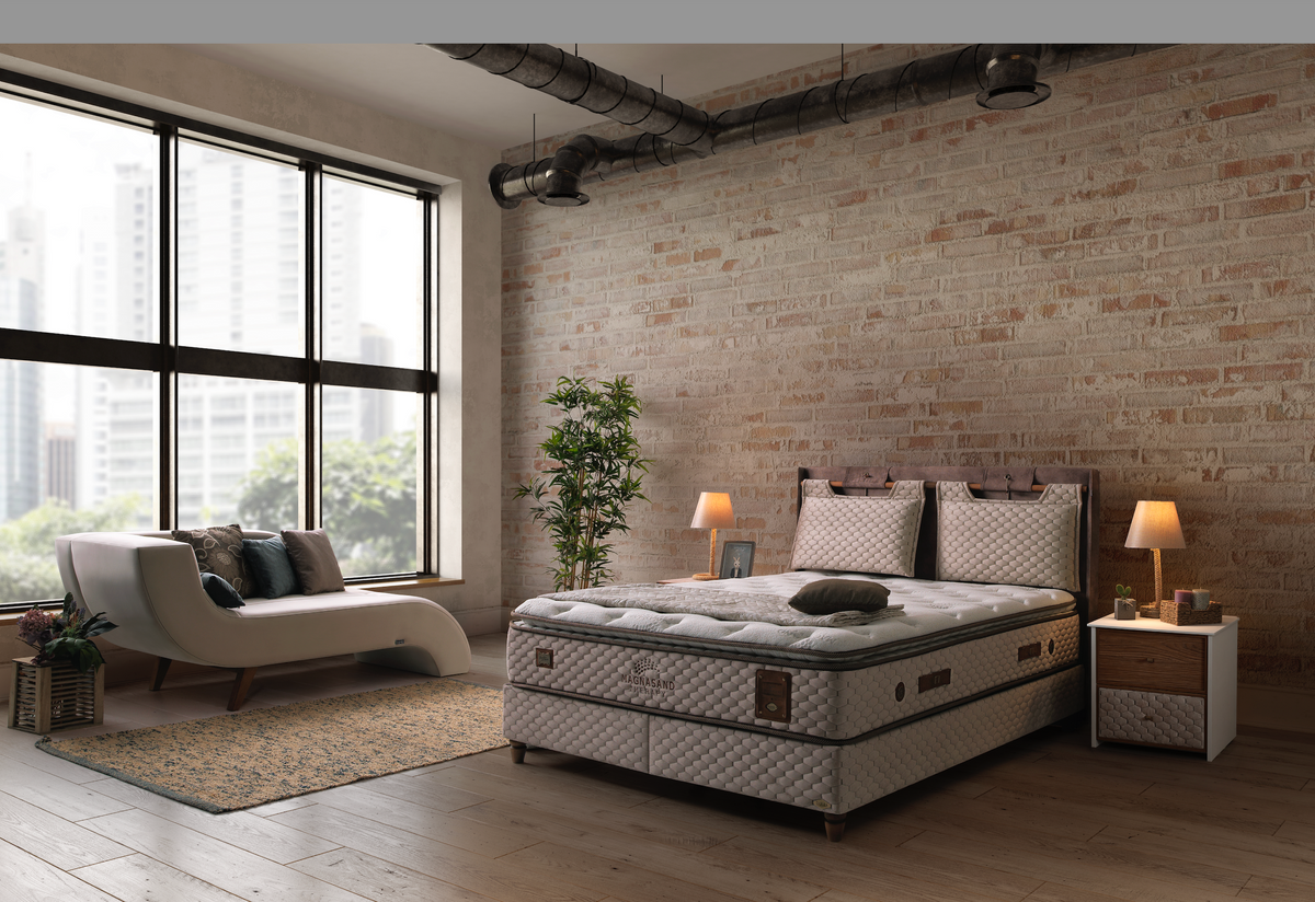 Bambi | Magnasand | Boxspringbett Set H3
