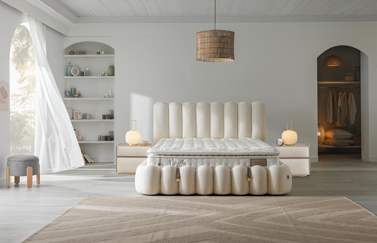 Bambi | Vanilla | Boxspringbett Set H3
