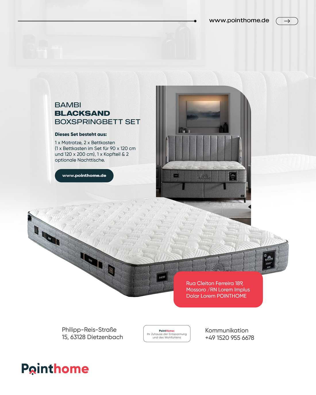 PointHome | Betten, Matratzen, Sofas & Mehr
