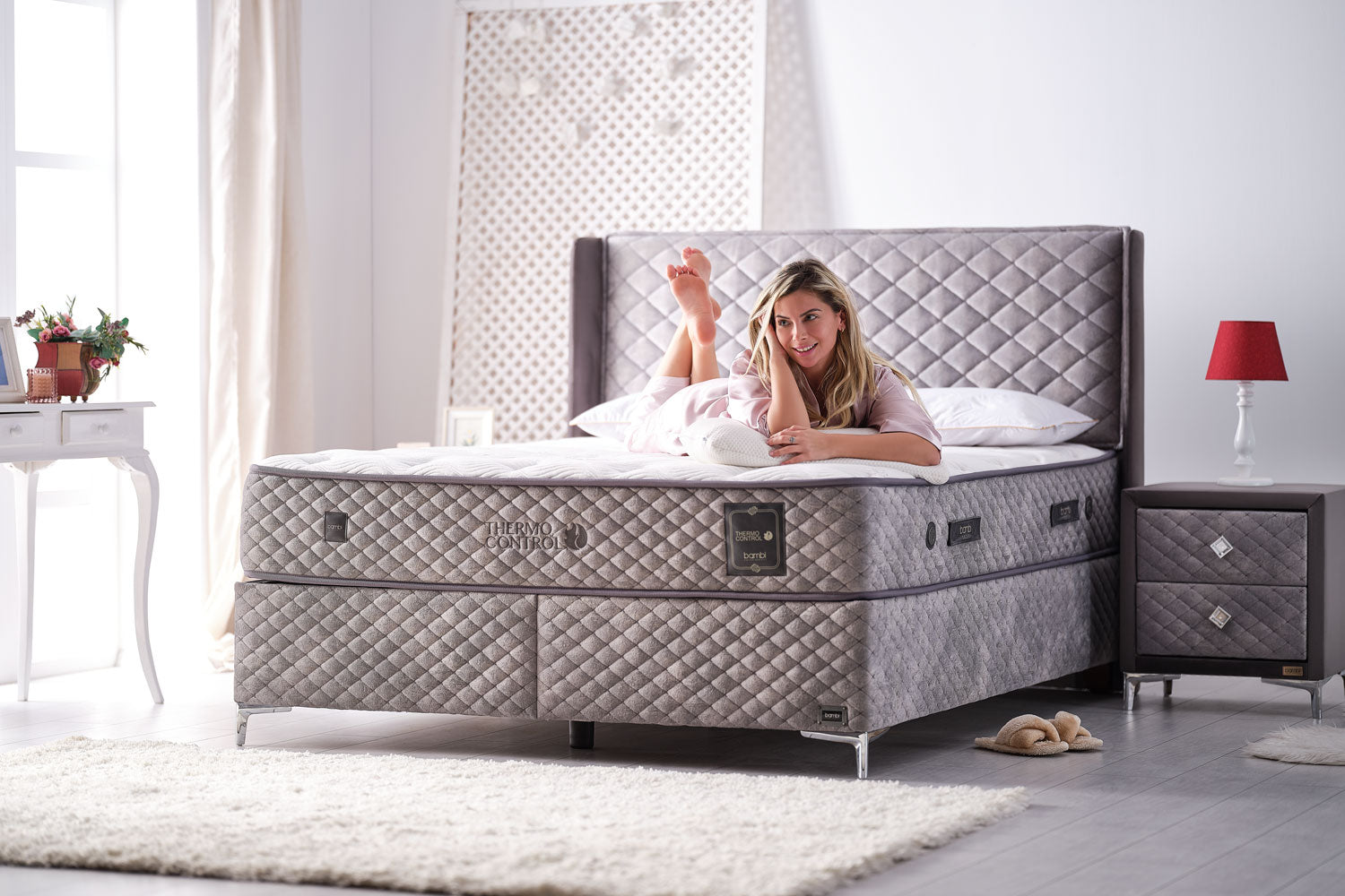 Bambi | Thermo Control | Boxspringbett Set H3