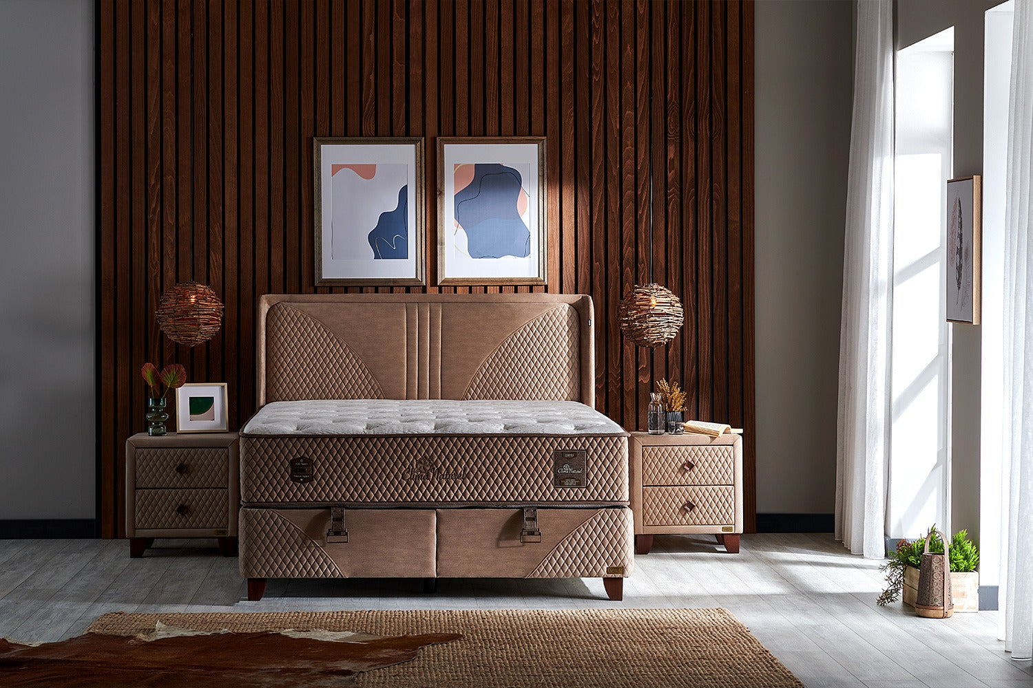 Bambi | Clima Naturel | Boxspringbett Set H3