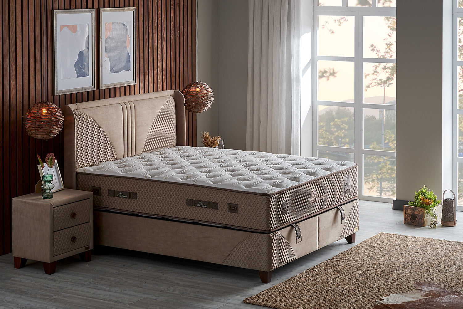 Bambi | Clima Naturel | Boxspringbett Set H3