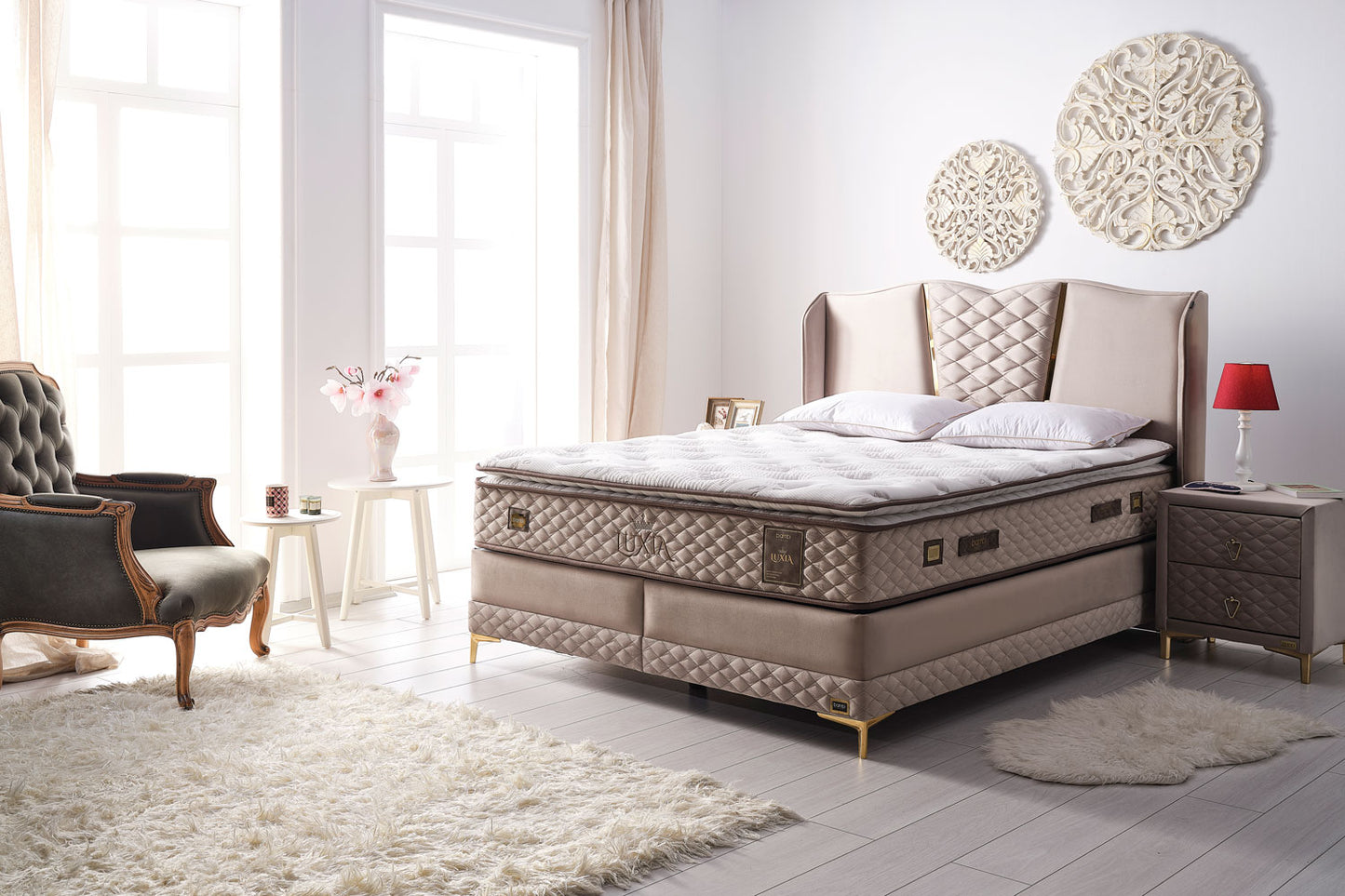 Bambi | Luxia | Boxspringbett Set H4-H5