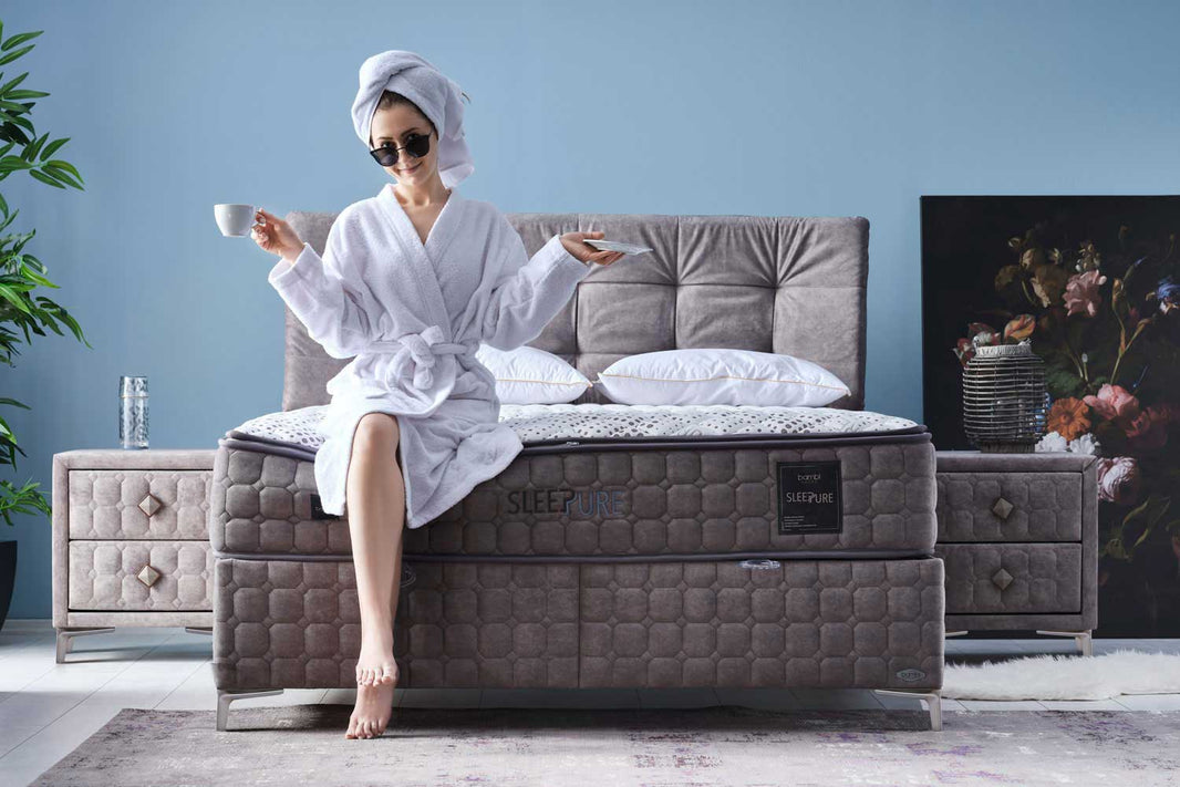 Bambi | Sleepure | Boxspringbett Set H3-H4