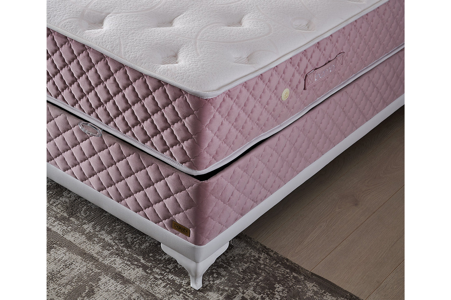 Bambi | Pinky | Boxspringbett Set H3