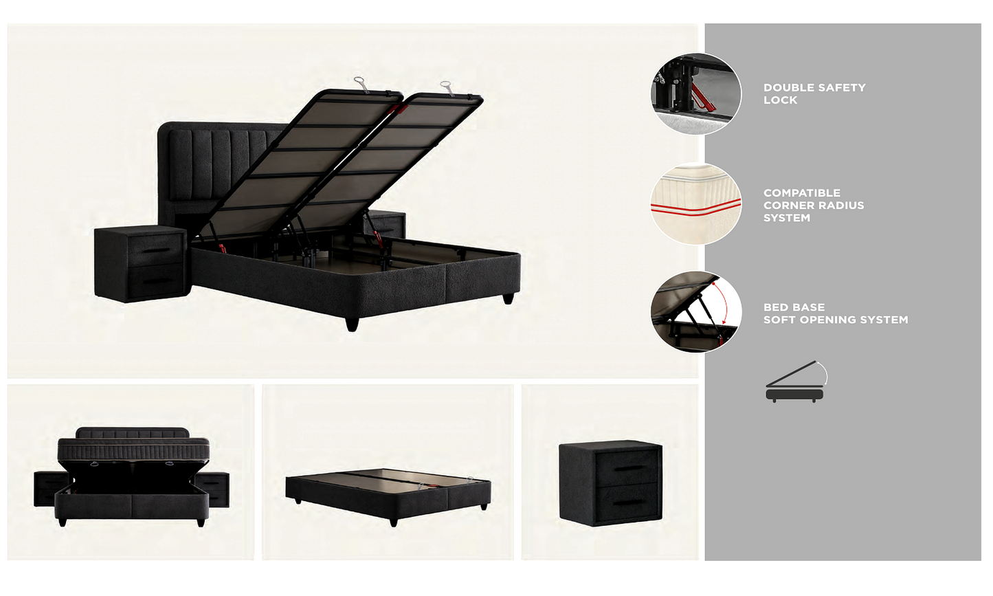 BSS LEOBEDD | Boxspringbett Set
