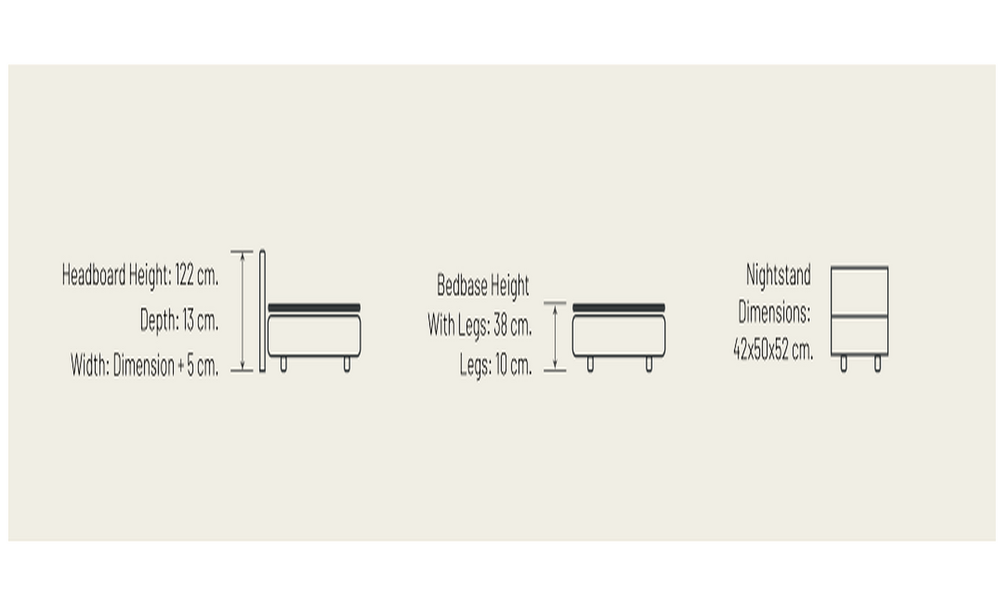 BSS LEOBEDD | Boxspringbett Set
